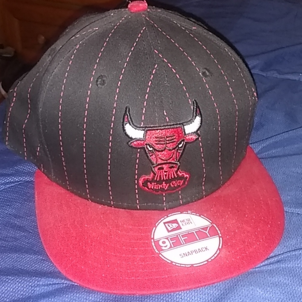 Chicago bulls windy City snap back men's hat new